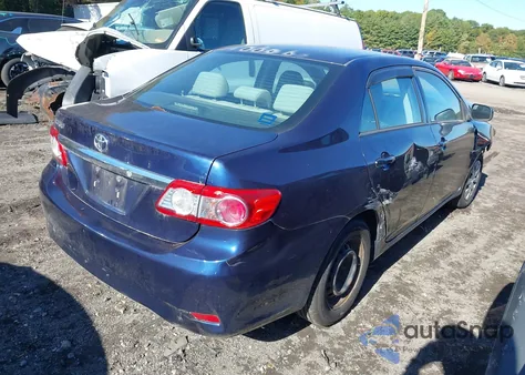 2013 Toyota Corolla L z USA, uszkodzony, nr VIN 2T1BU4EE5DC944364